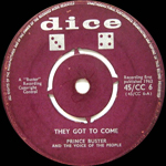 prince buster they got to come Dice
